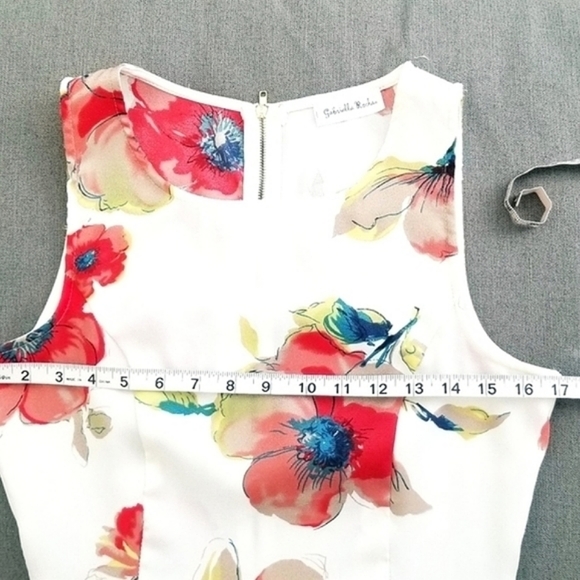 Gabriella Rocha Floral Poppy Sleevless Dress - Picture 5 of 9